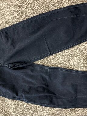 Carla Rockmore QVC  Barrel Jeans 0 Petite dark wash